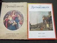 1929-1931 THE ANTIQUARIAN MAGAZINE LOT OF 8 DIFFERENT ISSUES - O 1809