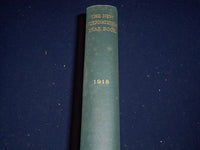 1919 NEW INTERNATIONAL YEAR BOOK COMPENDIUM WORLD'S PROGRESS BOOK MAPS - KD 1053