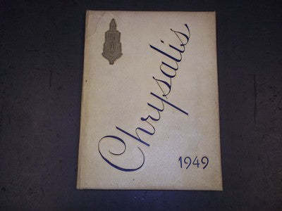 1949 CHRYSALIS NORTH ARLINGTON HIGH SCHOOL YEARBOOK - NICE PHOTOS - YB 617
