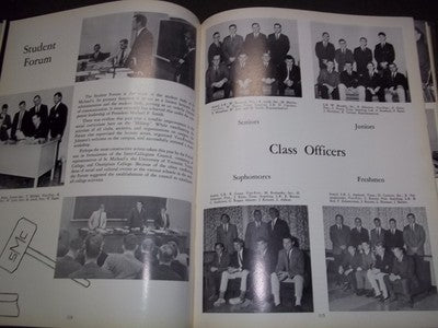 1964 SHIELD ST. MICHAEL'S COLLEGE YEARBOOK - WINOOSKI, VERMONT - PHOTOS - YB 314