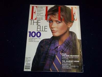 1993 DECEMBER ELLE MAGAZINE - CLAUDIA SCHIFFER - II 4760