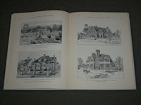 1907-08 ACADEMY ARCHITECTURE & ARCHITECTURAL REVIEW BOOK LOT OF 2 - KD 1125