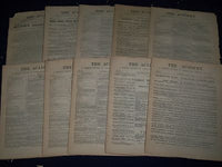 1880 THE ACADEMY WEEKLY REVIEW OF LITERATURE LOT OF 51 ISSUES - LONDON - O 2222