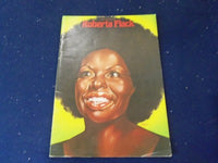 1975 ROBERTA FLACK JAPANESE TOUR BOOK - GREAT PHOTOS - II 7892