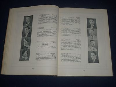 1929 THE GRANITE UNIVERSITY OF NEW HAMPSHIRE YEARBOOK - NICE PHOTOS - YB 244