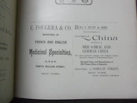 1900 THE GATEWAY TO THE CONTINENT BOOK - NEW YORK CUSTOMS - STOCKVIS - KD 729D