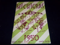 1950 MICHIGANENSIAN YEARBOOK - UNIVERSITY OF MICHIGAN - ANN ARBOR, MI - YB 169