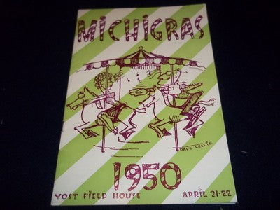1950 MICHIGANENSIAN YEARBOOK - UNIVERSITY OF MICHIGAN - ANN ARBOR, MI - YB 169