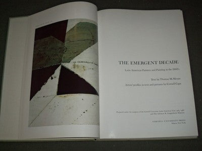 1966 THE EMERGENT DECADE LATIN AMERICAN PAINTING PROFILE BOOK - PHOTOS - KD 1096