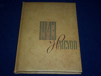 1943 HALCYON SWARTHMORE COLLEGE YEARBOOK - PENNSYLVANIA - NICE PHOTOS - YB 78