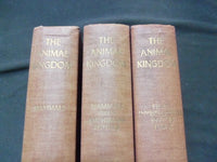 1954 THE ANIMAL KINGDOM BOOK LOT OF 3 - COMPLETE SET - ED. DRIMMER - KD 3754