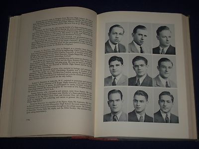 1942 THE SCARLET LETTER RUTGERS UNIVERSITY YEARBOOK - NEW BRUNSWICK NJ - YB 496