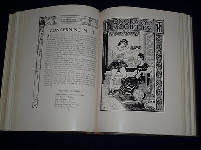 1921 TECHNIQUE MASSACHUSETTS INSTITUTE TECHNOLOGY YEARBOOK - CAMBRIDGE - YB 367