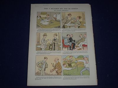 1908 MAY 9 BLANCO Y NEGRO SPANISH MAGAZINE - GREAT ILLUSTRATIONS & ADS - J 1492