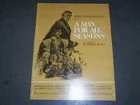 1966 A MAN FOR ALL SEASONS PAUL SCOFIELD PROMOTIONAL BOOK - NICE PHOTOS- II 7420