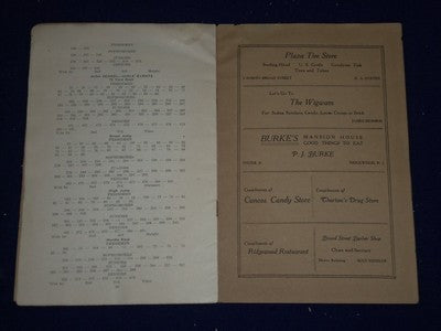 1920 APRIL 29-30 RIDGEWOOD PUBLIC SCHOOLS ANNUAL TRACK & FIELD MEET - J 5532
