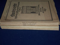 1900-1906 MASTERS IN ART ILLUSTRATED VOLUME LOT OF 10 - GREAT PRINTS - O 1264