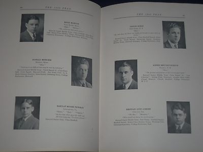 1923 THE PEAN PHILIPS EXETER ACADEMY YEARBOOK NEW HAMPSHIRE - PHOTOS - YB 235