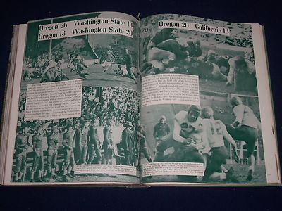 1946 OREGANA UNIVERSITY OF EUGENE OREGON YEARBOOK - GREAT PHOTOS - YB 246