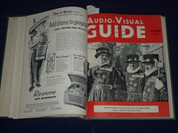 1953 SEP-1954 JUNE AUDIO-VISUAL GUIDE VOLUME NO. 20 - GREAT COVERS/ADS - KD 1027