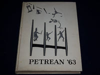 1963 PETREAN ST. PETER'S PREPARATORY SCHOOL YEARBOOK - NJ - PHOTOS - YB 360