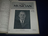 1936 JANUARY-DECEMBER THE MUSICIAN BOUND VOL NO. 41 - GREAT PHOTOS/ADS - KD 1762