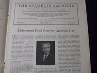 1931 FEBRUARY THE CARNEGIE ALUMNIS MAGAZINE - NICE PHOTOS & COVER - J 1216