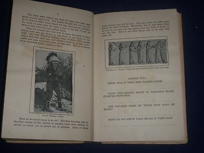 1925 YOUNG FOLKS PICTURE HISTORY OF MUSIC HARDCOVER BOOK BY JAMES COOKE- KD 1620