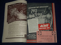 1939 APRIL MACHINERY MAGAZINE - NEW DEPARTURE BALL BEARINGS - II 9426