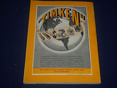1939 APRIL MACHINERY MAGAZINE - NEW DEPARTURE BALL BEARINGS - II 9426
