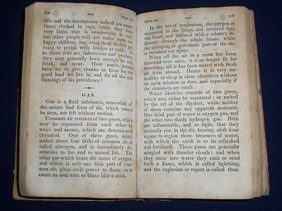 1838 THE GENERAL CLASS BOOK 17TH EDITION - INFORMATION - AN EPITOME - KD 1480