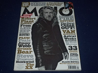 2010 SEPTEMBER MOJO MAGAZINE - ENGLAND - ROBERT PLANT - II 8682