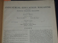 1922 JULY-1923 JUNE INDUSTRIAL EDUCATION MAGAZINE VOL. NO. 24 - PHOTOS - KD 1171