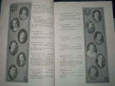 1923 THE CHARITONIAN HIGH SCHOOL YEARBOOK - IOWA - GREAT PHOTOS - YB 102