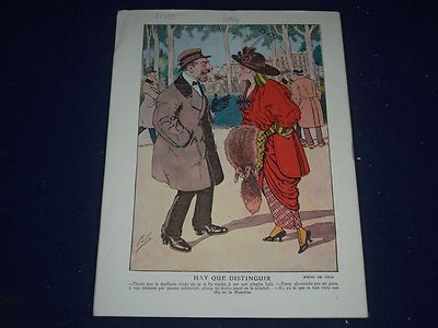 1914 DECEMBER 13 BLANCO Y NEGRO SPANISH MAGAZINE - ILLUSTRATIONS & ADS - J 1502