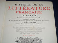 1924 HISTOIRE DE LA LITTERATURE FRANCAISE ILLUSTREE FRENCH VOLUME NO 2 - KD 1267