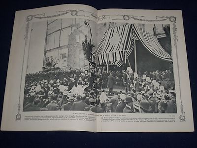 1908 MARCH 21 BLANCO Y NEGRO SPANISH MAGAZINE - NICE ILLUSTRATIONS - J 300