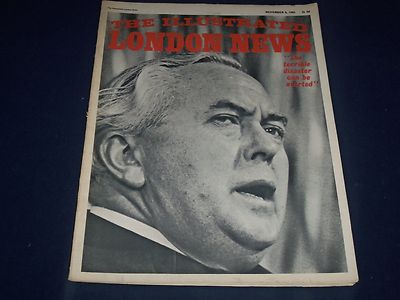 1965 NOVEMBER 6 THE ILLUSTRATED LONDON NEWS MAGAZINE - HAROLD WILSON - J 786