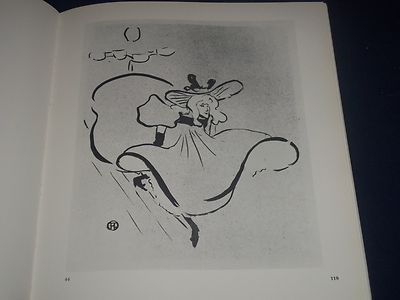1985 HENRI DE TOULOUSE LAUTREC IMAGES OF 1890'S SOFTCOVER BOOK PHOTOS - KD 1608