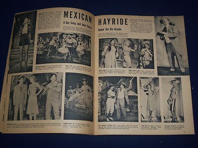 1943 STAGE PICTORIAL MAGAZINE - GREAT BROADWAY PLAY PHOTOS - II II 9468
