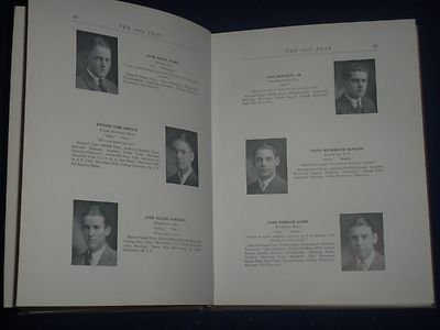 1923 THE PEAN PHILIPS EXETER ACADEMY YEARBOOK NEW HAMPSHIRE - PHOTOS - YB 235