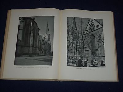 1936 DIE WESTFALISCHEN DOME GERMAN BOOK - HEGE -120 PAGES OF PHOTOS - KD 1289