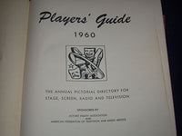 1960 PLAYERS' GUIDE ANNUAL PICTORIAL 18TH ED. DIRECTORY - HENRY FORD - KD 1327