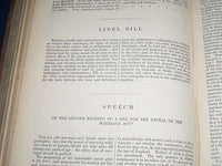 1842 THE WORKS OF THE RIGHT HON. EDMUND BURKE VOLUME NO. 11 - LODON- KD 1290