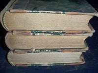 1892-1896 THE SCOTTISH REVIEW BOUND VOLUME LOT OF 3 - NICE WRITING - KD 1205