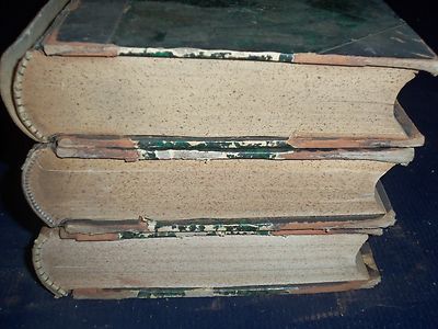 1892-1896 THE SCOTTISH REVIEW BOUND VOLUME LOT OF 3 - NICE WRITING - KD 1205