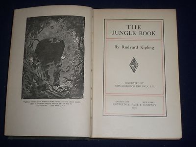 1920-1927 RUDYARD KIPLING VOLUME LOT OF 15 - NICE ILLUSTRATIONS - KD 909G