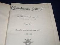 1920 DEC-1921 NOV CHAMBERS'S JOURNAL SEVENTH SERIES VOLUME NO. 98 - KD 1168