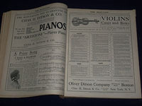 1913 JANUARY-DECEMBER THE MUSICIAN BOUND VOL NO. 18 - GREAT PHOTOS/ADS - KD 1741
