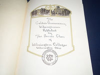1926 THE GOLDEN ANNIVERSARY WILMINGTONIAN COLLEGE YEARBOOK - OHIO - YB 109